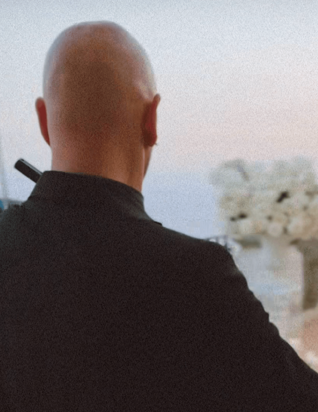 Donato Cipriano performing at a wedding